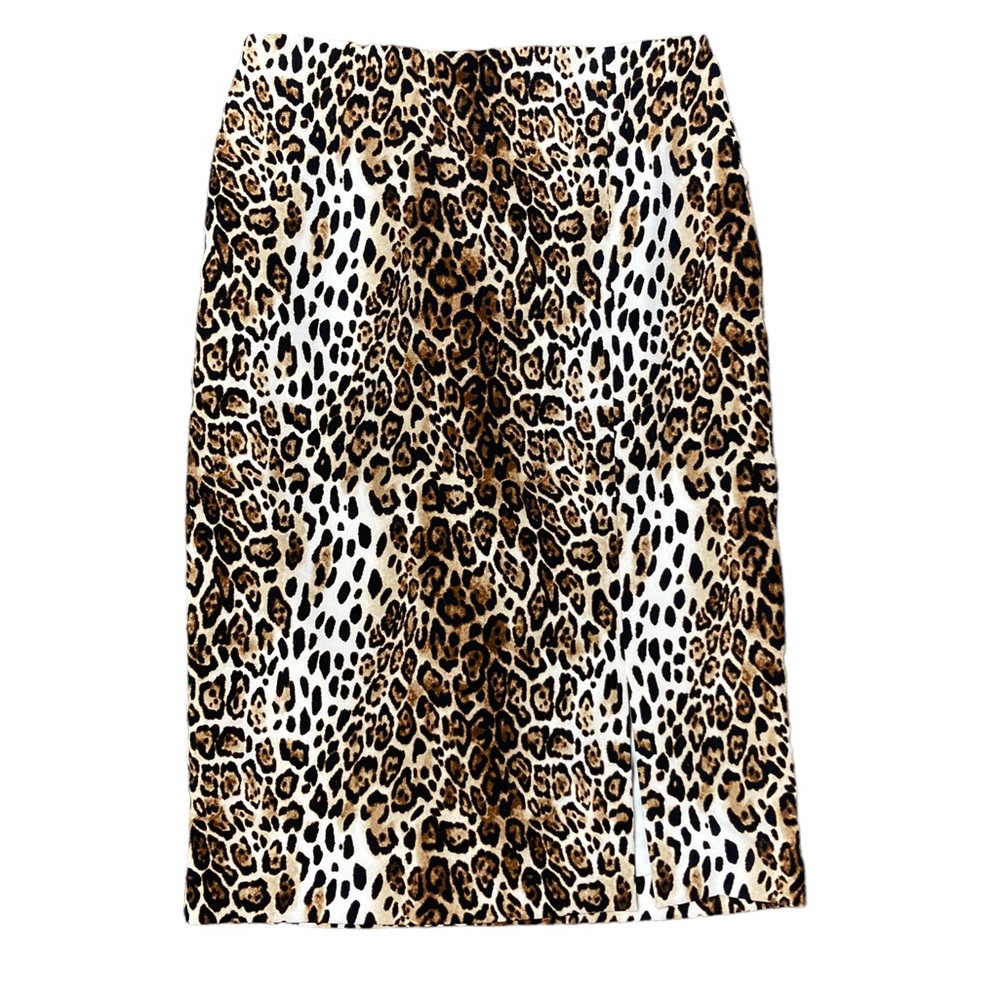 White House Black Market Cheetah Print Pencil Skirt